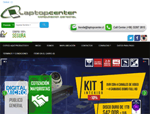 Tablet Screenshot of laptopcenter.cl